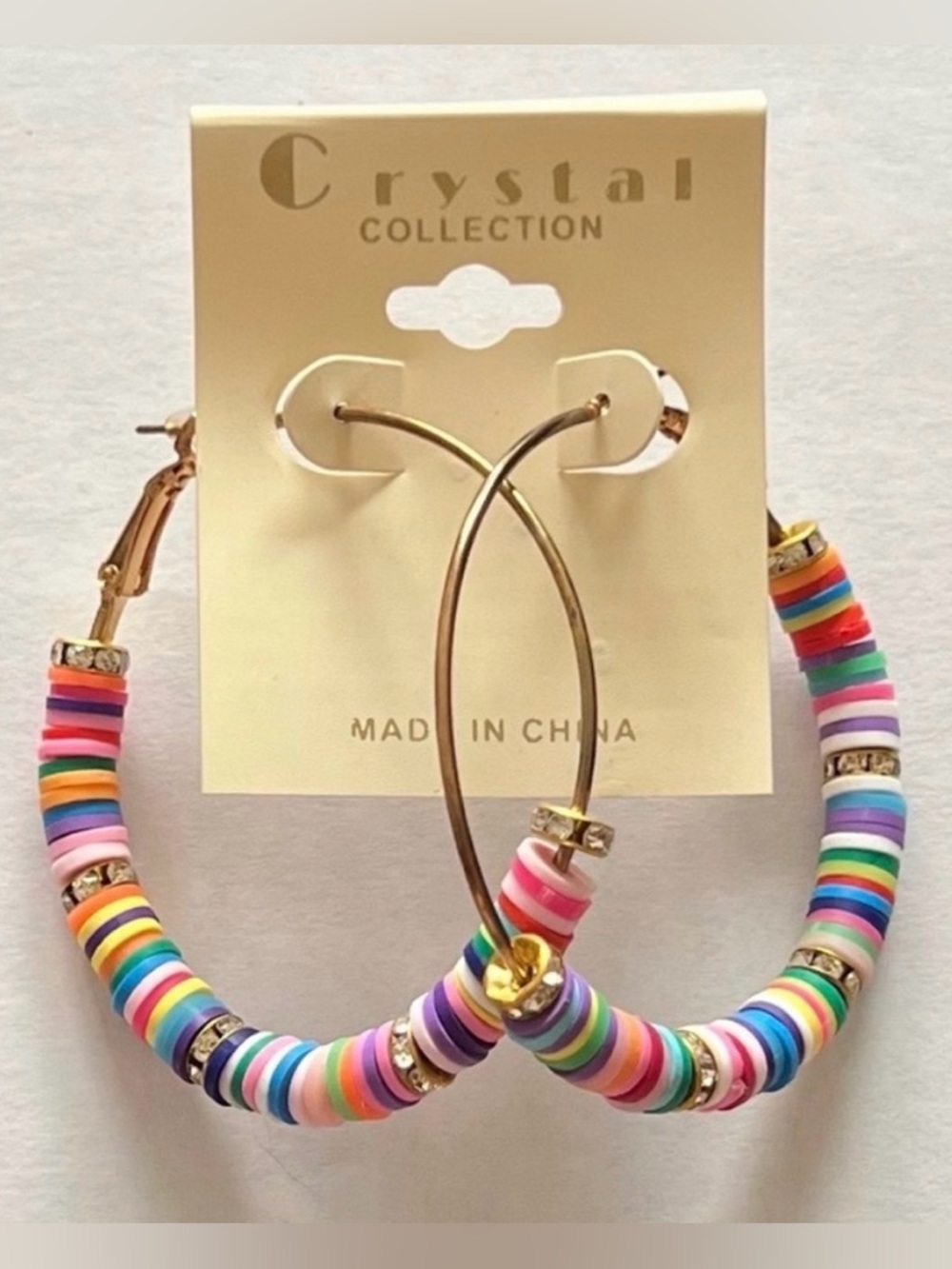 Multicolor Hoop Earrings